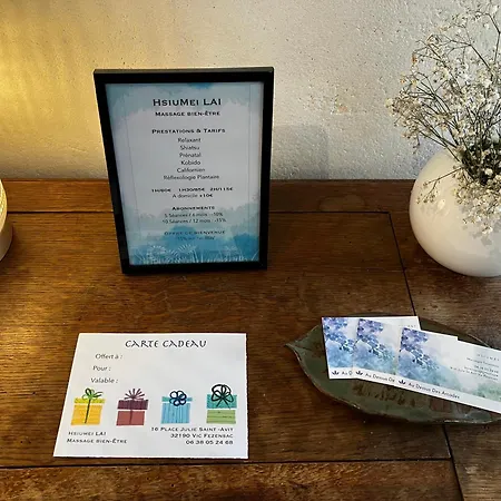 Au Dessus Des Arcades فندق مبيت وإفطار فيك-فيزينساك